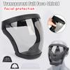 Full Face Protector Reusable Transparent Dustproof Mask Kitchen Safety Tools Anti-fog Head Cover Work Protection Security Mask