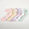 5 Pairs Baby Socks Super Soft Wear Resistant Cotton Infant Lace Socks Turn Cuff Ruffle Princess Socks