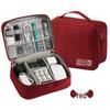 Multifunctional Travel Storage Bag for Cables, Power Bank, and Earphones