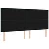 Headboard Dark Green 200 cm Velvet