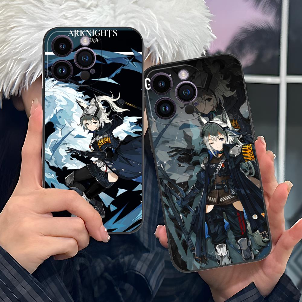 Arknights Grani Матовый ТПУ Чехол для Мобильного Телефона для iPhone 17 16 15 14 13 12 11 X XR XS 8 7 Air Pro Max Plus Mini Цветной Чехол