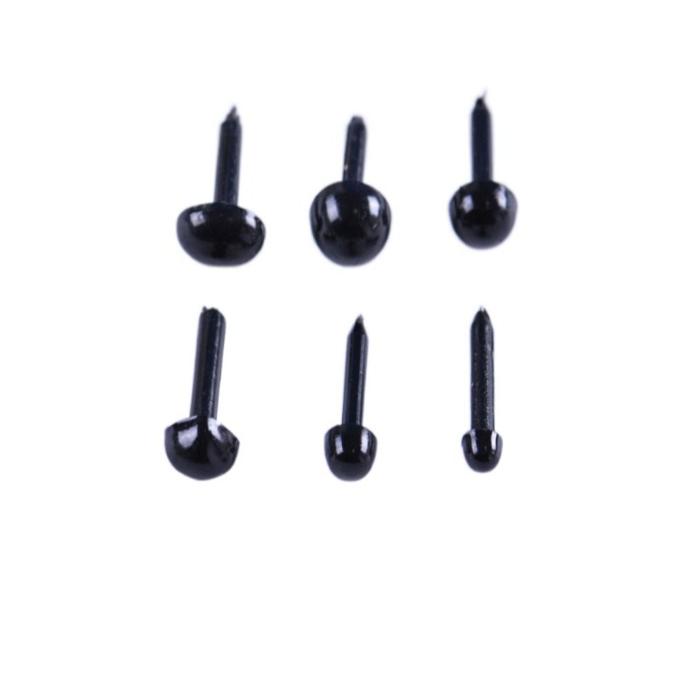 200Pcs 3/4/5/6 Mm Mini Safety Eyes Plastic Dolls Accessories New Doll Eyes Plush Toys