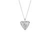 Pandora Zircon With 925 Sterling Silver Necklaces Women's 396369CZ