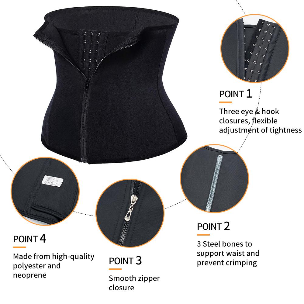 Корсет для тренировки талии для женщин, формирователь тела, триммер для тренировок, спортивный пояс для сауны, фитнес-пояс, обертывания для живота, триммер для сжигания жира
