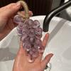 Мыло Виноградное Увлажняющее Эфирное Масло Ручной Работы Мыло Кристально Прозрачное Мыло Формы Винограда