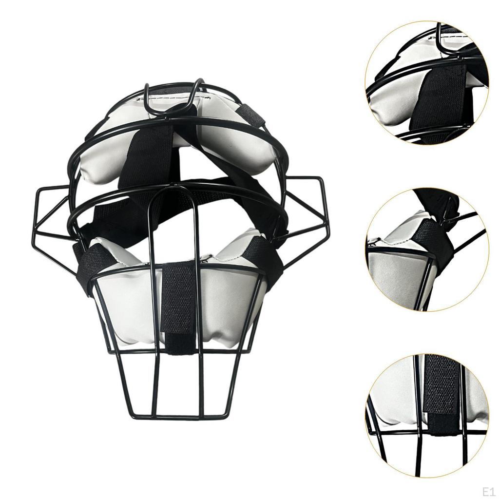 Softball Face Mask Sturdy Batting Helmet Facemask for Game Match Competition