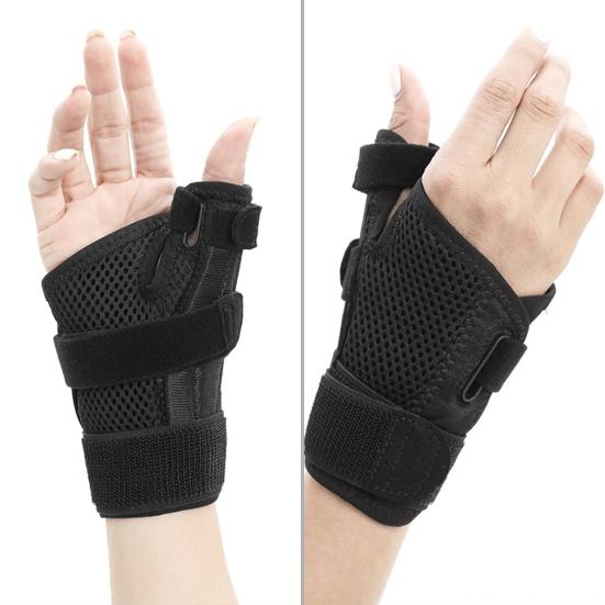 1Pc Thumb Wrist Stabilizer Breathable Compression Adjustable Left Right Hand Thumb Protection Wrist