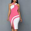 Богемные Сексуальные Винтажные Платья Bodycon Женские Без Рукавов Вечерние Клубные Платья для Вечеринок Харадзюку Vestidos De Fiesta