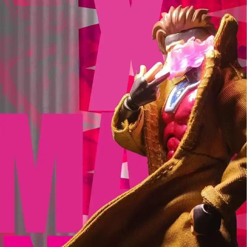 Ct Playthings Mafex 131 Гамбит Люди Икс Ko Фигурка Действия Мутант По прозвищу Анимация Статуэтка, Достойная Коллекционера Подарок Последний Предмет