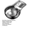 Stainless Steel Egg Yolk Separator Professional Grade Baking Tool with Hanging Hook Precision Filter Kitchen Gadget