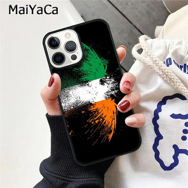 Ireland Irish Flag Phone Case Cover For iPhone 17 Air 16 16e 15 plus 11 12 13 14 pro max  coque