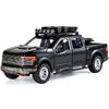 1/24 Ford F150 Off Road SUV Alloy Diecast Model Car Sound & Light Simulation Collectibles Hobby Birthday Gifts for Friend Pull Back