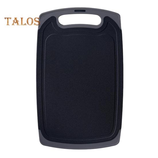 Двусторонняя разделочная доска для овощей и мяса с канавками Удобная ручка с нескользящим покрытием Необходимая кухонная вещь для гурманов и шеф-поваров