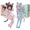 18 см Кошка Горничная Аниме NEKOPARA Фигурка Шоколадные Ваниль Милая Красивая Кошачий Стиль Модель ПВХ Статичные Детские Игрушки Коллекционная Подарочная Кукла