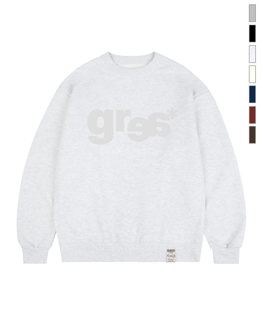 GRAVER [Unisex] Grae-S Wide Sweatshirt_7 Colors