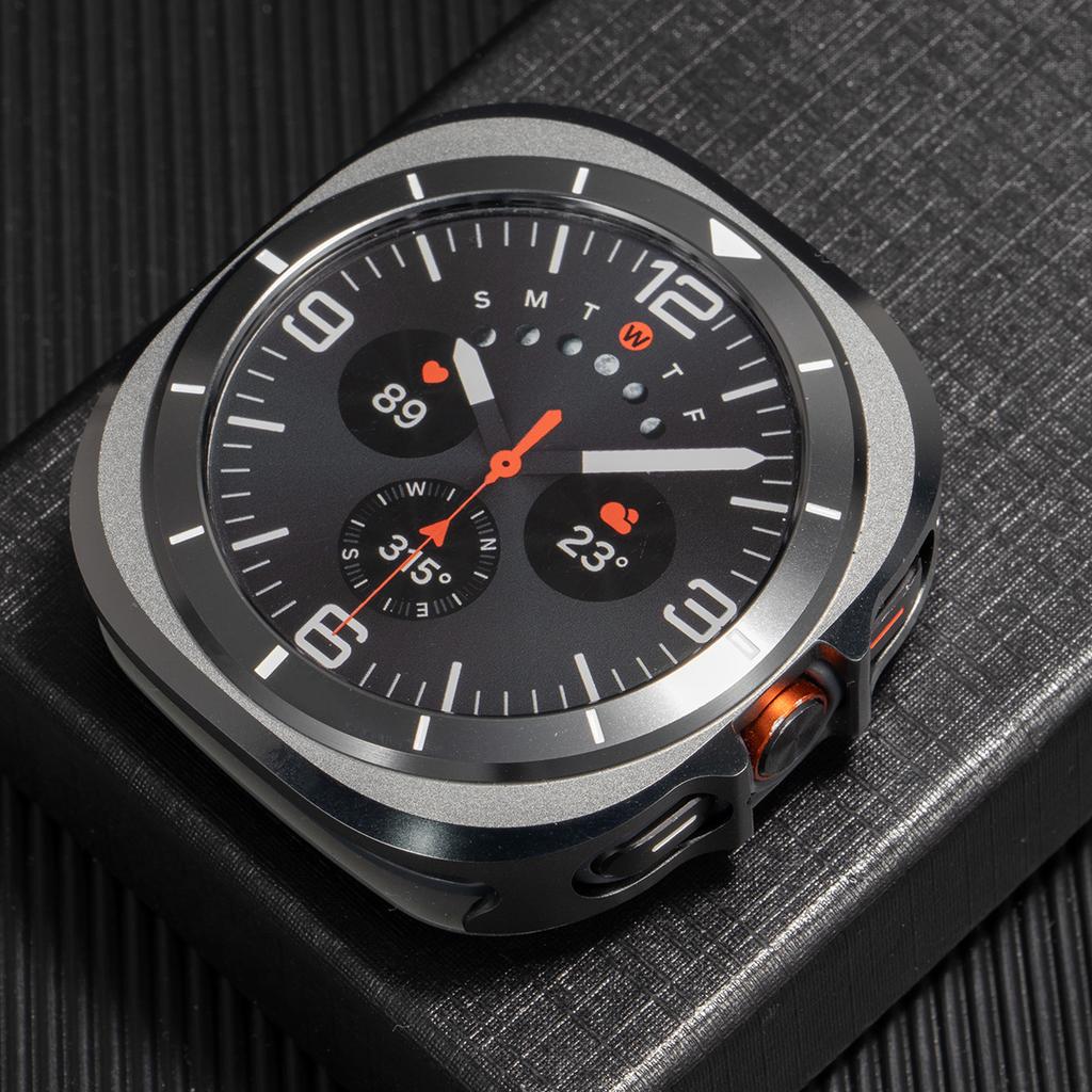 Защитный чехол из металлического сплава для Samsung Galaxy Watch Ultra 2025 47 мм Чехол для SAMSUNG ULTRA 7 47 мм Защитная пленка для экрана Аксессуары