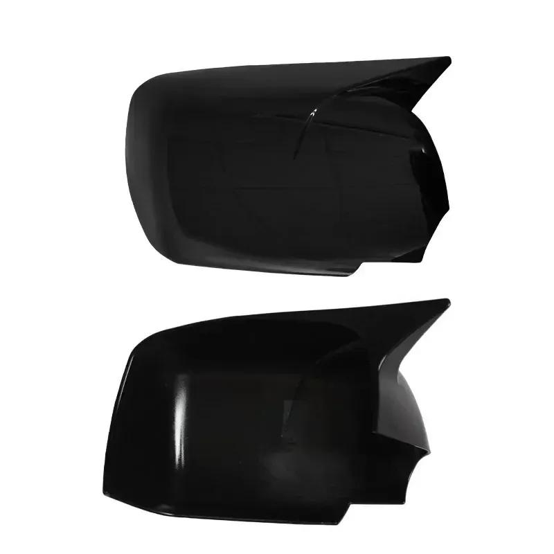 Fit for BMW X5 E53 1999 2000 2001 2002 2003 2004 2005 2006 Glossy Black Rear View Mirror Cap Cover Left Right Side
