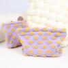 Clapoyis Large Capacity Square Makeup Cute and Size L Women's Pouch, Stylish,