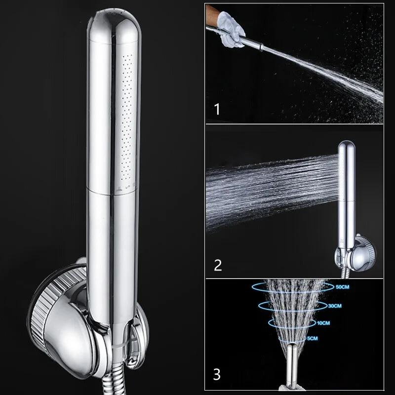 Медная душевая головка высокого давления, многофункциональный распылитель для чистки, ручной душ, тропический душ для ванной комнаты