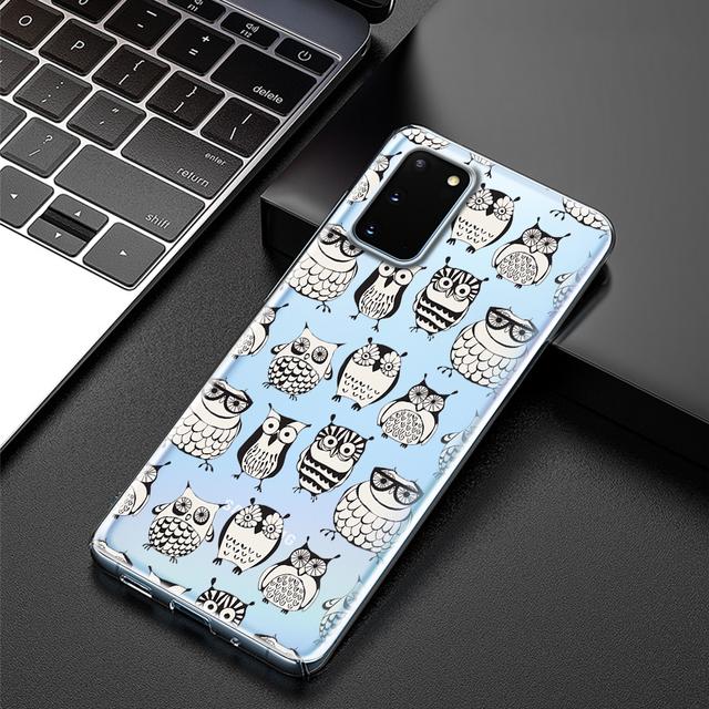 Cartoon Cute Owl Phone Case On For Samsung Galaxy A32 A52 A72 A 52 72 A22 A13 A33 4g 5g A52s A53 A50 A51 A70 A03 Silicone Cover