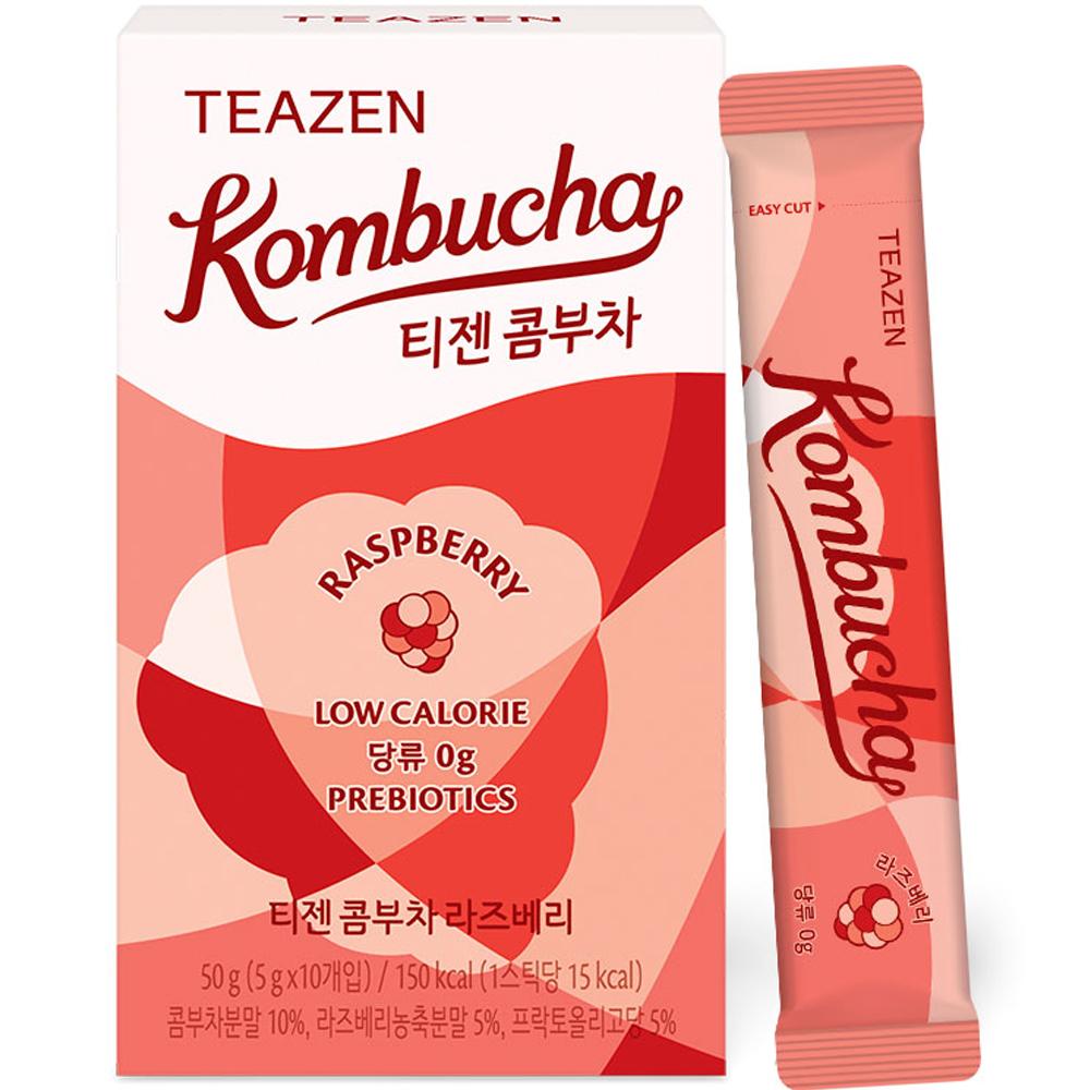 Чай TEAZEN KOMBUCHA со вкусом малины(10EA/30EA/60EA)