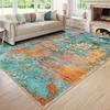 Crystal Pile Carpet Modern Abstract Living Room Kitchen Bathroom Entryway Washable Rugs Stain-resistant Large Mats