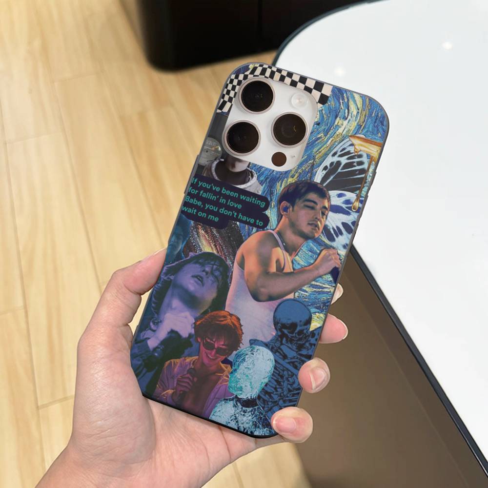 Классический Singe J-Joji Для IPhone 17 16 15 Plus Pro Max 12 14 Plus 11 13 Волна Гофрированная Полоса Funda Чехол для телефона