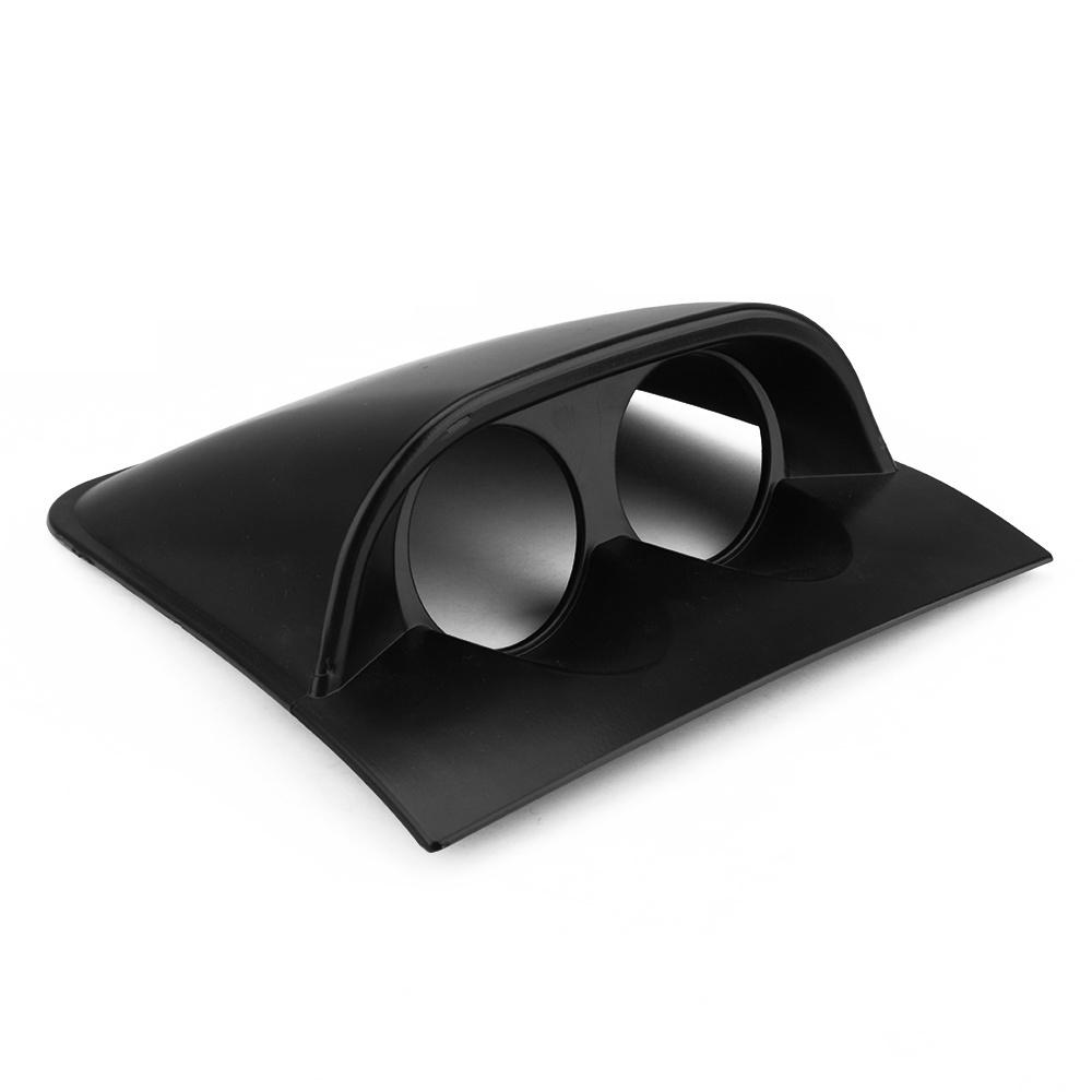 2 inch 52mm dash board dual Triple gauge pod black carbon Fiber color Gauge Pod Mount Holder