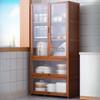 Multi-functional Carbon Steel Kitchen Storage Shelf