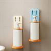 Wall Mounted Shower Rack Foldable Shampoo Bottle Holder Multi-Purpose Body Wash Storage Rack