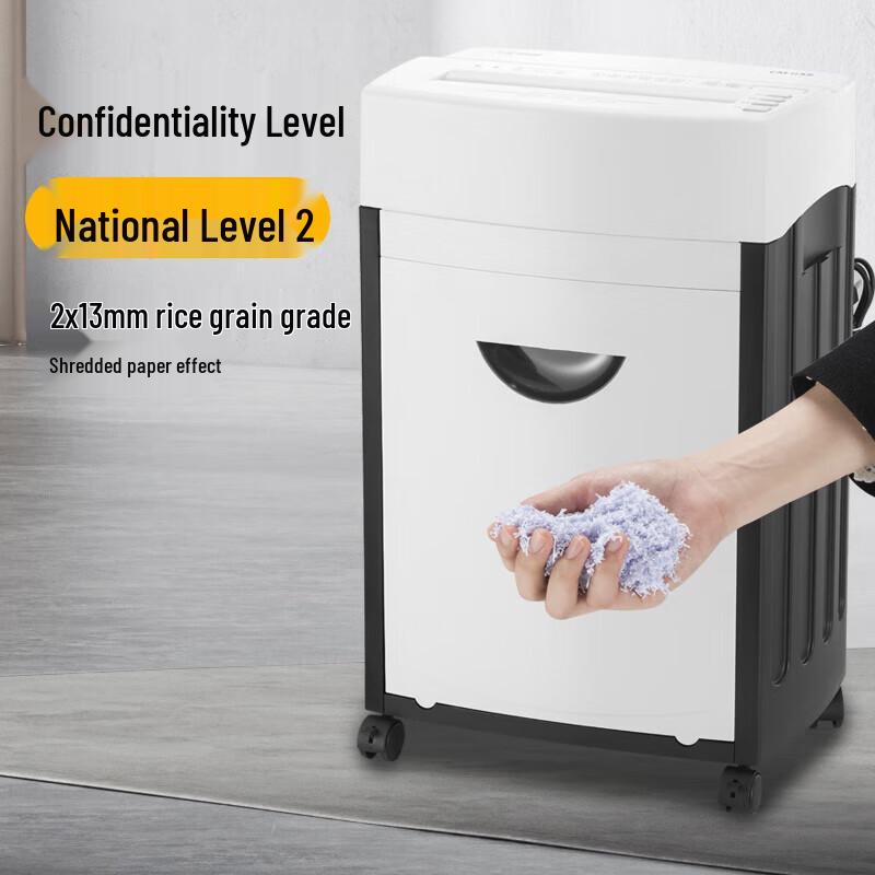 Komec Commercial Micro-Cut Paper Shredder CN plug (adapter included)