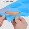 Cavities Handmade Baby Feet Shaped Cake Mould Silicone Soap Mold Pudding Candy Mold Soaps Supplies