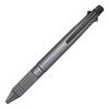Многофункциональная ручка uni-ball Jetstream 4&1 Metal Edition, 0,5 мм, Цвет:оружейный металл, Плавное письмо, MSXE52