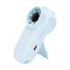 Portable Handheld Fan 5 Speed USB Rechargeable Mini Personal Fan with Lanyard for Home Office Travel Outdoor Blue