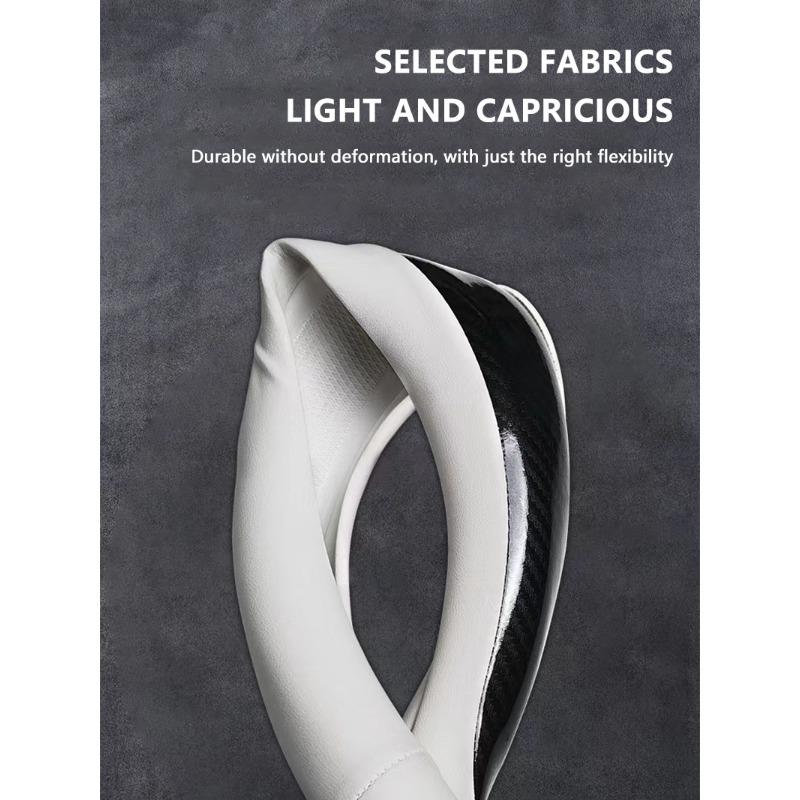 Автомобильная замшевая кожа из углеродного волокна Чехол на руль Нескользящий для Honda Fit Jazz Civic Accord Pilot Passport Stepwgn CRV BRV HRV Insight