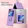 Чехол для телефона Ring Frosting для Samsung Galaxy Z Flip 6 5 Flip6 Flip5 ZFlip5 5G Противоударный Защитный чехол для защиты от падений
