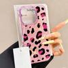 INS Корейский Черный Чехол для Телефона с Леопардовым Принтом для iphone 17 Air 16 15 14 13 11 12 Pro Max 7 8 Plus X XS XR SE 2022 2020 16e Чехол