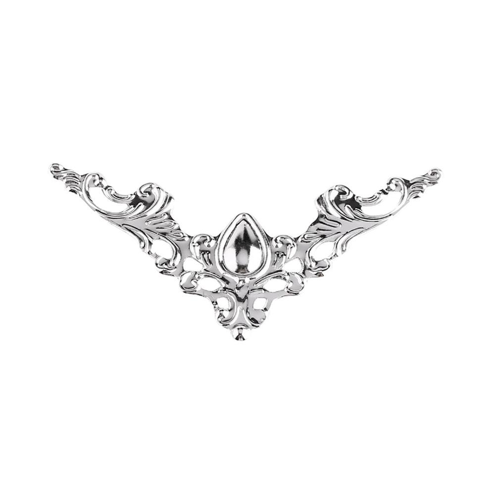 100 Pcs Metal Material Decorative Corner Covers For Bridal Headpiece Creation