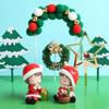 Resin Christmas Cake Decor Craft Ornament Home Table Living Room Car Dashboard Holiday Gift