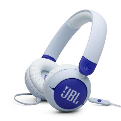 JBL Junior 320 / Детские / Накладные наушники / Регулировка громкости / Встроенный микрофон / В комплекте с наклейками для персонализации / Синий / JBLJR320BLU