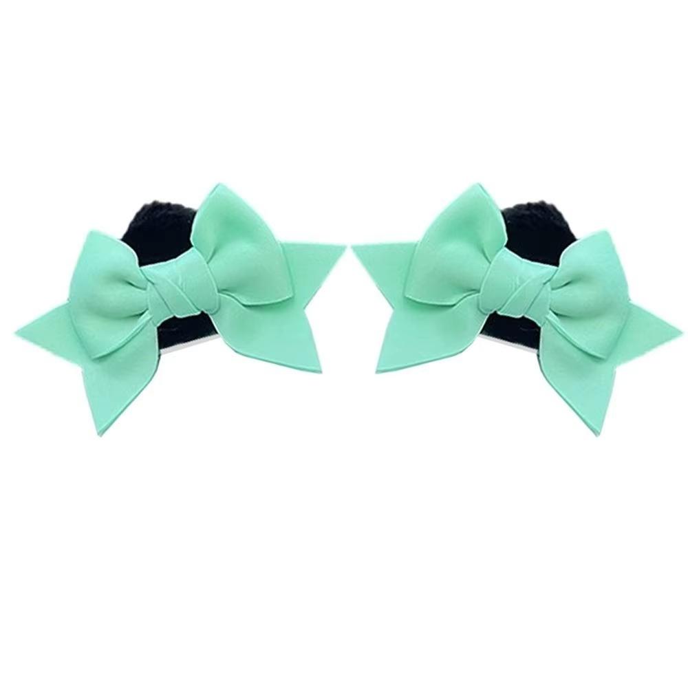 2 шт. бабочка узел мотоциклетная шапка украшение бант мото шлем уши езда на лыжах