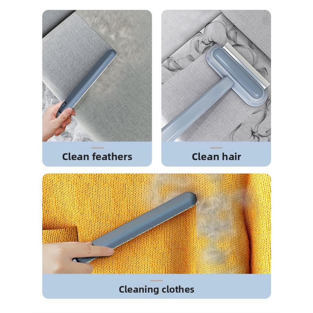 2-in-1 Pet Hair Removal Brush - Washable and Reusable, Suitable for Dog Hair On Carpets and Sofas