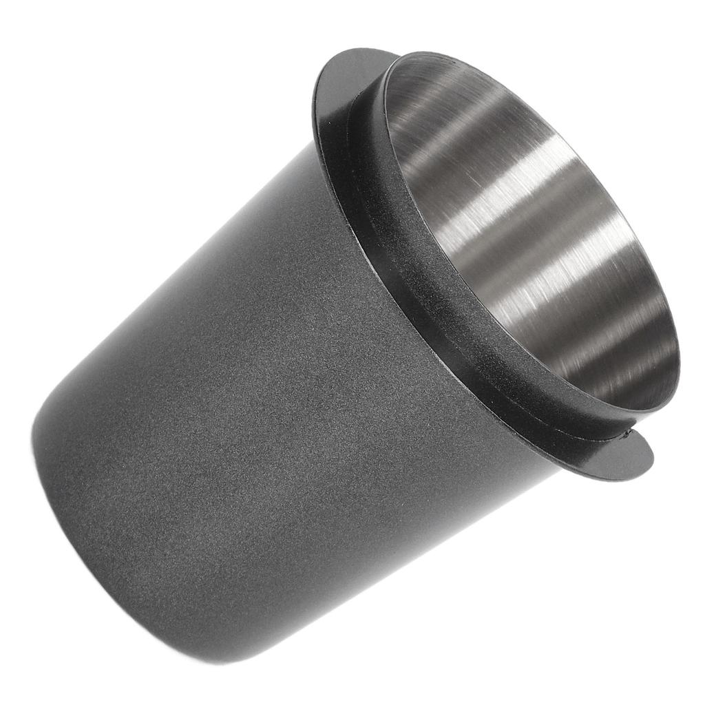 58mm Dosing Cup Stainless Steel Compatibility Polishing Coffee Dosing Cup Powder Feeder for Coffee