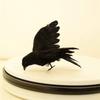 Black Crow Halloween Decoration Realistic Flying Crow Prop For Halloween Yard Garden