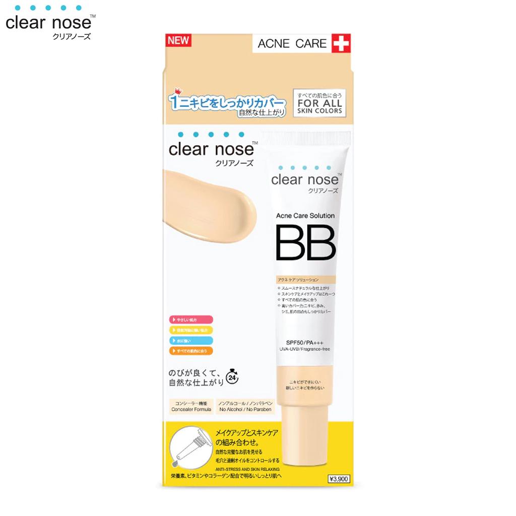 Clear Nose Acne Care Solution BB SPF50 PA+++, для всех цветов кожи, 30 г.