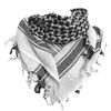 Military Arab Tactical Desert Scarf Thickened Arabian Desert Scarf with Tassel Plaid Fringed Scarf Windproof Arabic Square Scarf