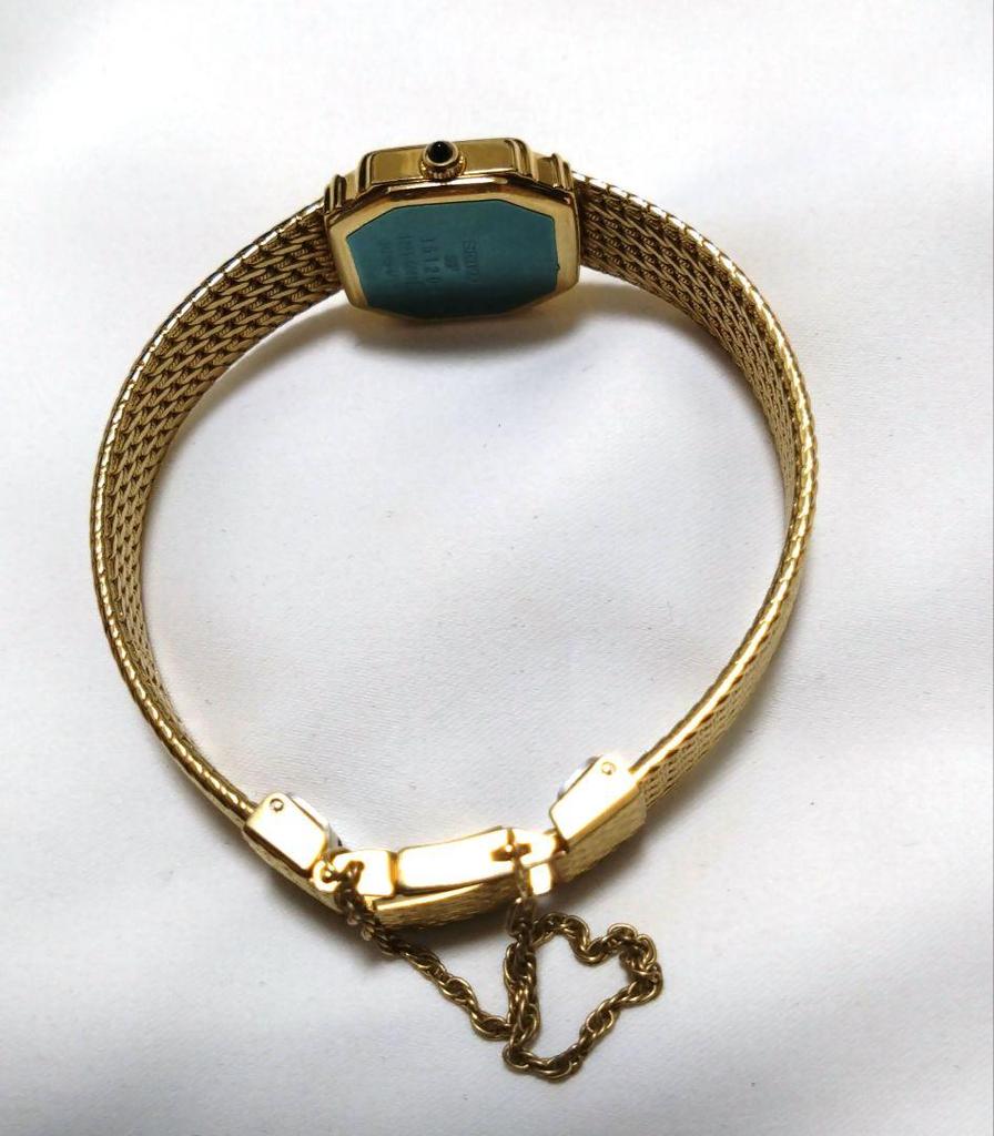 [USED] Extremely Rare SEIKO Exceline with 1 Diamond, Battery Replaced