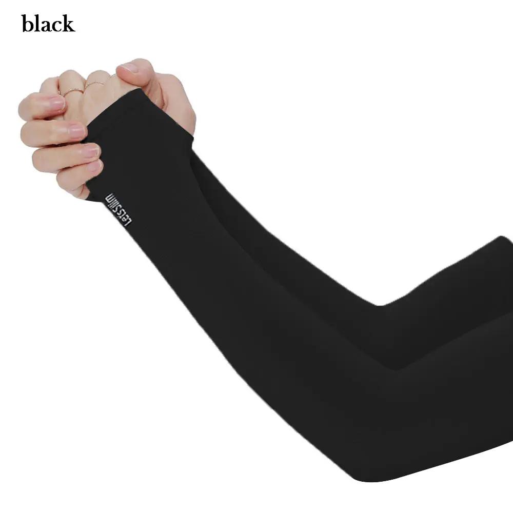 1 Pair Arm Sleeves Warmers Sports Sleeve Sun UV Protection Hand Cover Cooling Warmer Running Fishing Cycling Arm Cover