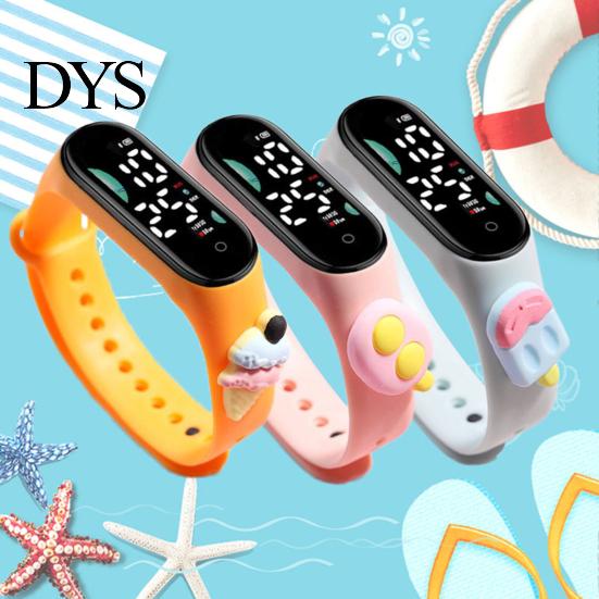 Удобный ремешок Спортивные часы Умные Водонепроницаемые Цифровые Ударопрочные Милые Светодиодные Для Электронных Для Уличного Повседневного Использования Привлекательные