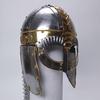 Кольчужный шлем викинга, Медуза черного вандала, средневековые доспехи рыцаря-тамплиера-крестоносца, шлем воина-лерпа викинга, сталь, латунный шлем